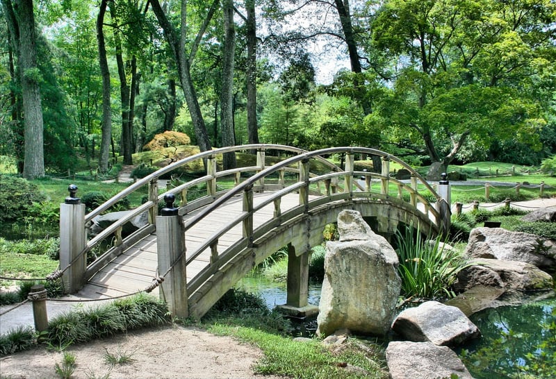 Meditation in Zen Garden